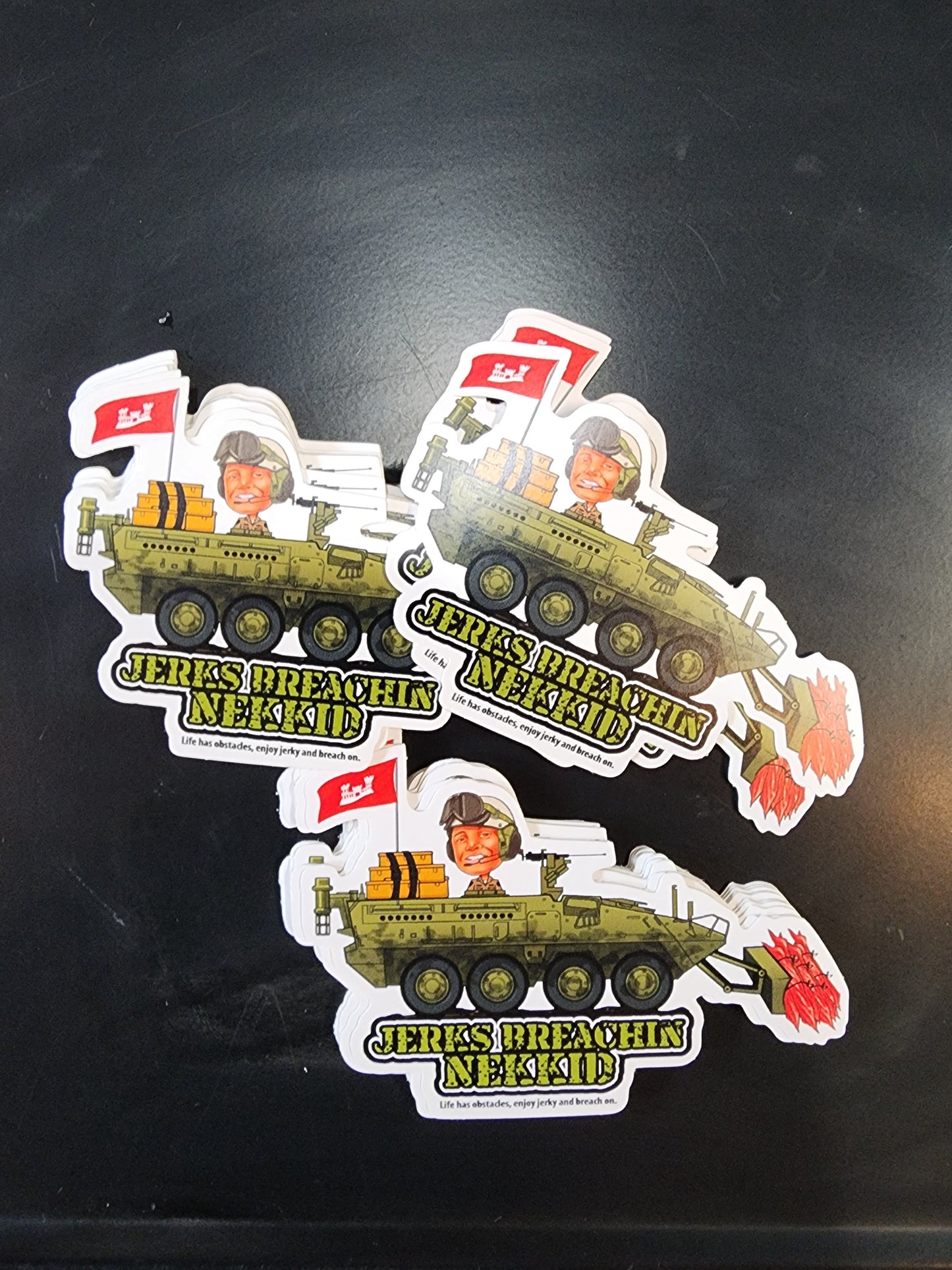 JBN Stickers Engineer Stryker Vehicle