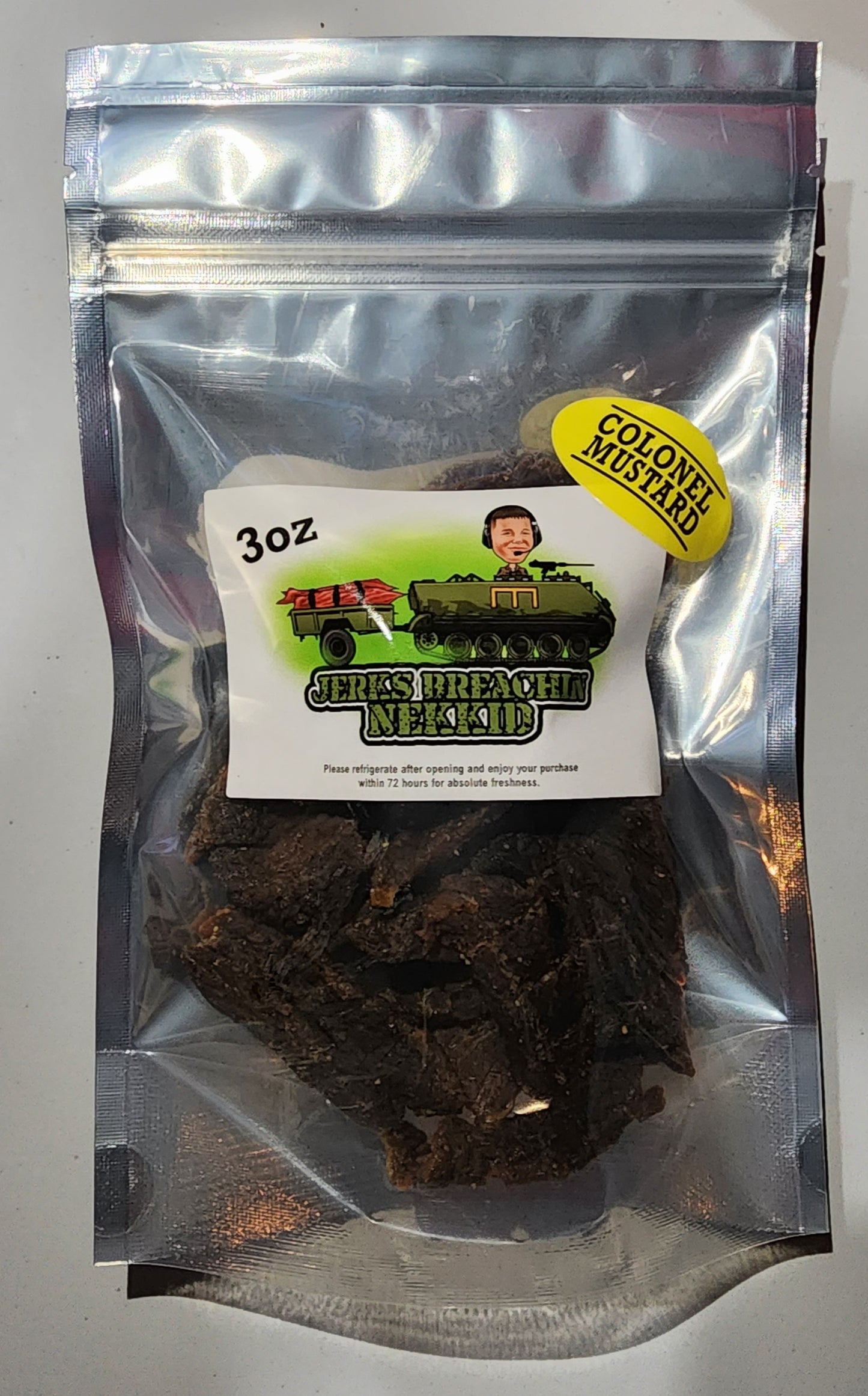 Colonel Mustard Beef Jerky