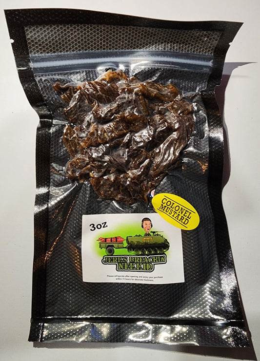 Colonel Mustard Beef Jerky